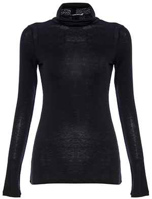 BCBGeneration Turtleneck Long Sleeve Top