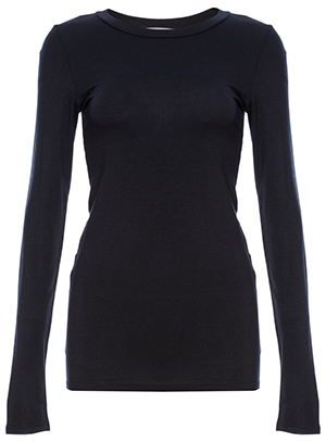 Long Sleeve Round Neck Top