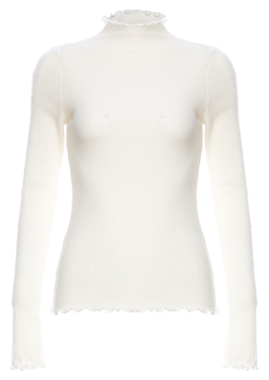 Lettuce Hem High Neck Top