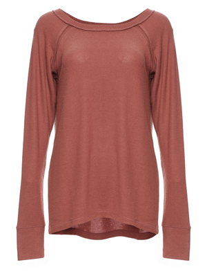 Ari Crew Neck Long Sleeve Top