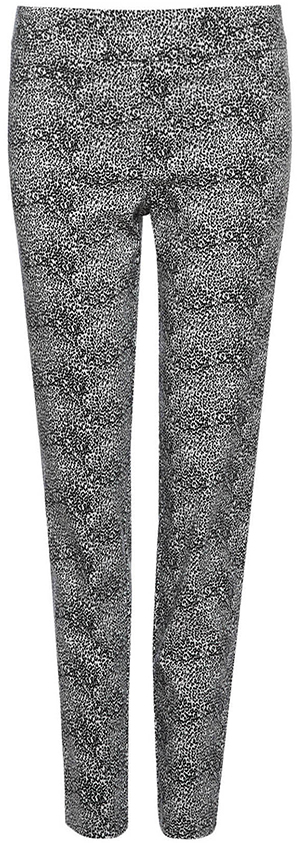 Marie Leopard Print Slim Leg Pant