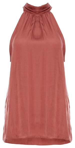 Halter Back Tie Sleeveless Top