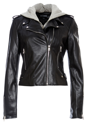 Faux Leather Moto Jacket