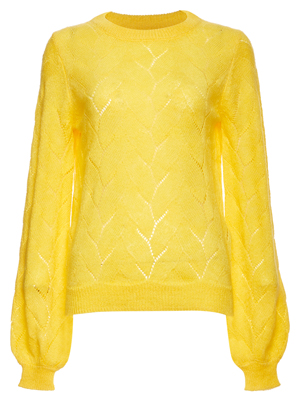 Long Balloon Sleeve Top