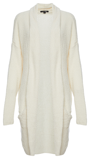 Chenille Open Front Cardigan