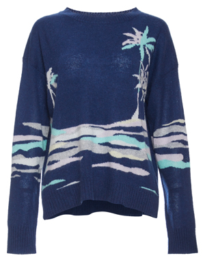 360Cashmere Palm Tree Cashmere Sweater