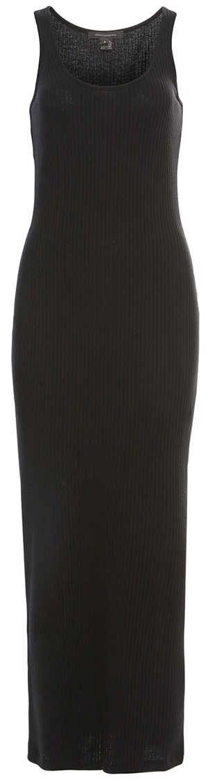 French Connection Sleeveless Rib Bodycon Dress