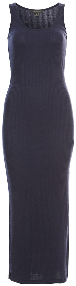 French Connection Sleeveless Rib Bodycon Dress