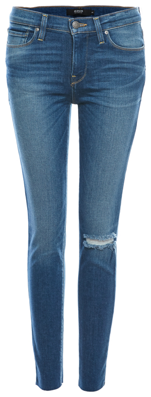 Hudson Nico Midrise Ankle Raw Hem SS