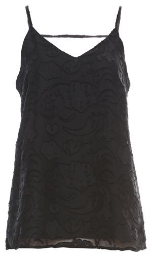 V-Neck Burnout Camisole