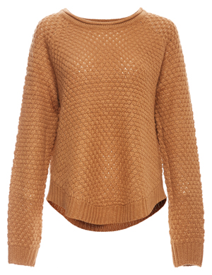 Long Sleeve Textured Sweater