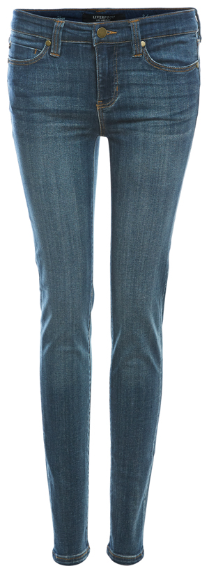 Liverpool Mid Rise Ankle Jean