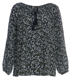 Mystree Floral Long Sleeve Top