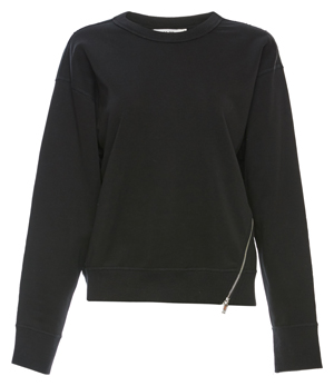 Mod Ref Side Zip Long Sleeve Top
