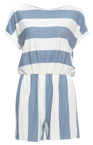 Nautical Stripe Comfy Romper