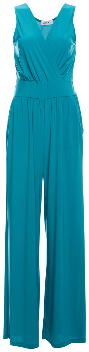 Elle Surplice Sleeveless Jumpsuit
