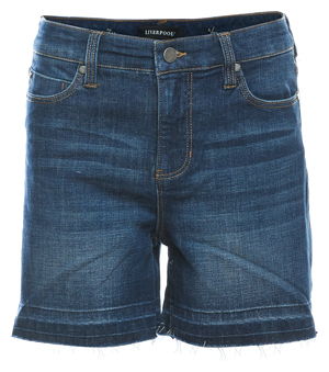 Liverpool Vickie High Rise Short Release Hem