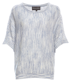 Michael Stars 3/4 Sleeve Marled Top