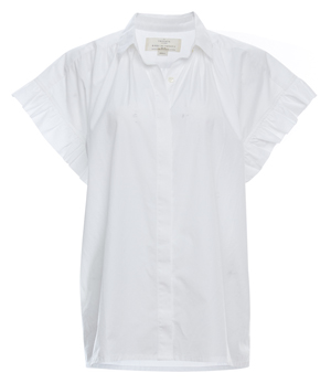 Trovata Marianne Ruffle Sleeve Shirt