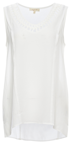 Mystree Scoop Neck Sleeveless Top