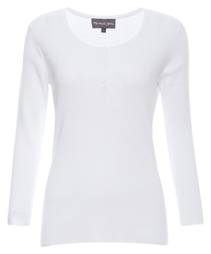 Michael Stars Robyn 3/4 Sleeve Henley