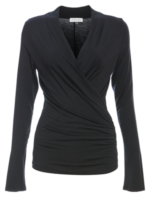 Alexis Surplice Long Sleeve Top