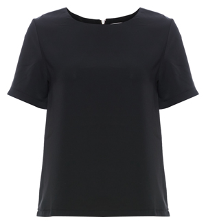 Mod Ref Zip Up Short Sleeve Top