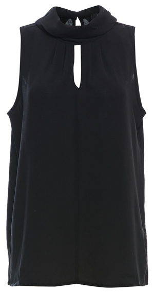 Sleeveless Keyhole Blouse