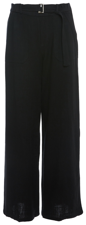 Belted Wide Leg Pants