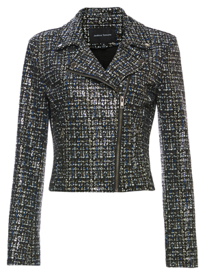 Textured Moto Jacket
