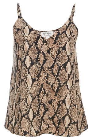 Snake Print Cami