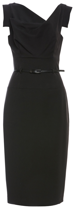Black Halo Jackie O Dress