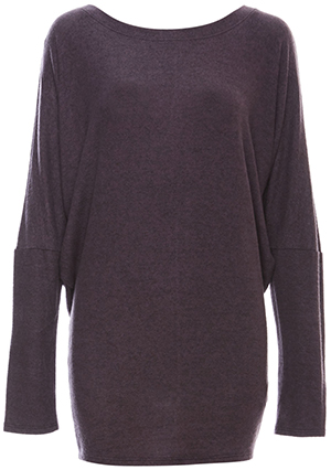 Stella Brushed Long Sleeve Dolman Top