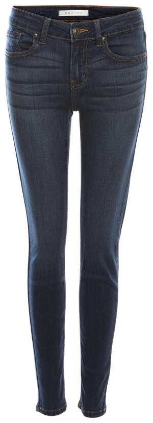 Mid Rise Ankle Skinny