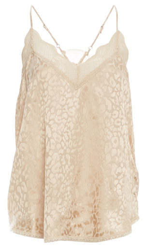 Leopard Print Lace Cami