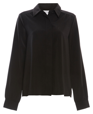 Hidden Placket Button Up Top