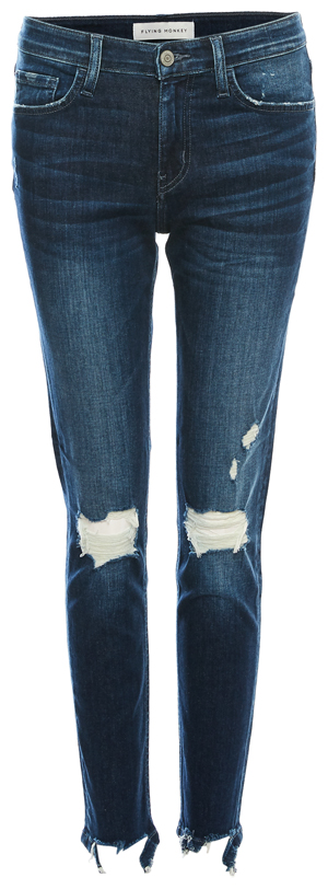 Flying Monkey High Rise Distressed Skinny