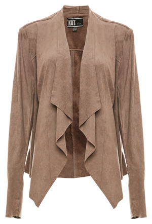 KUT from the Kloth Tayanita Draped Moto Jacket