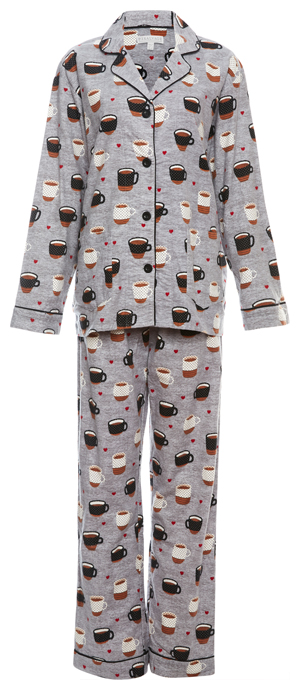 PJ Salvage Coffee is Life PJ Set