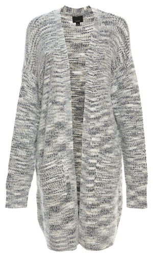 Long Marled Cardigan