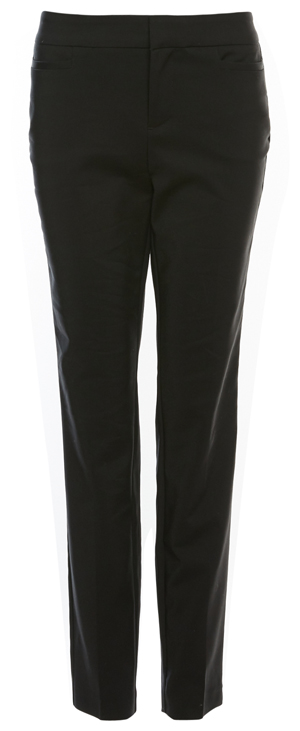 ecru Madison Slim Leg Trouser