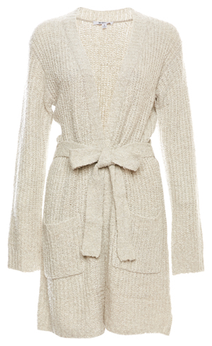 BB Dakota Belted Cardigan