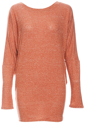 Stella Brushed Long Sleeve Dolman Top