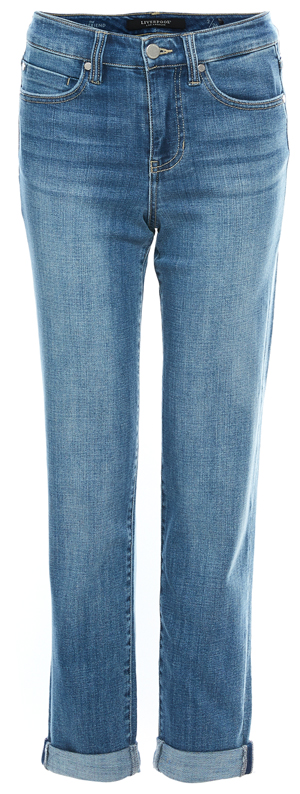 Liverpool Girlfriend Rolled Cuff Jean