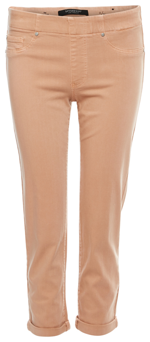 Liverpool Pull-On Rolled Cuff Jean