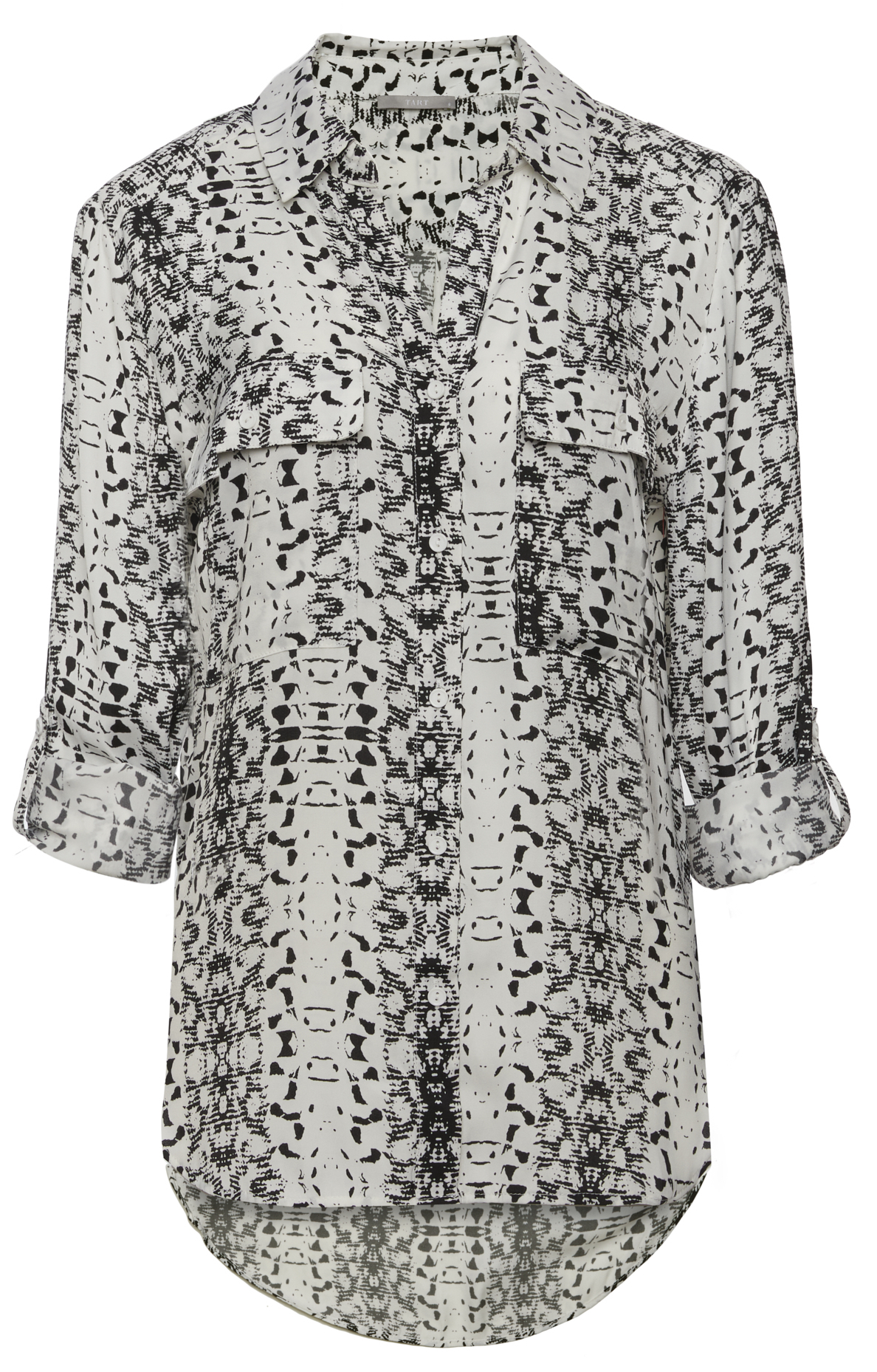 Tart Collection Printed Button Up Top
