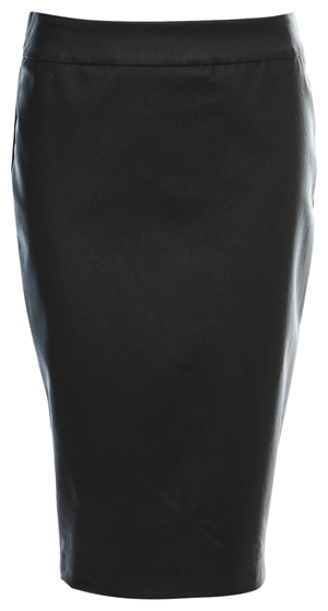 Tyler Madison Waxed Back Vent Skirt