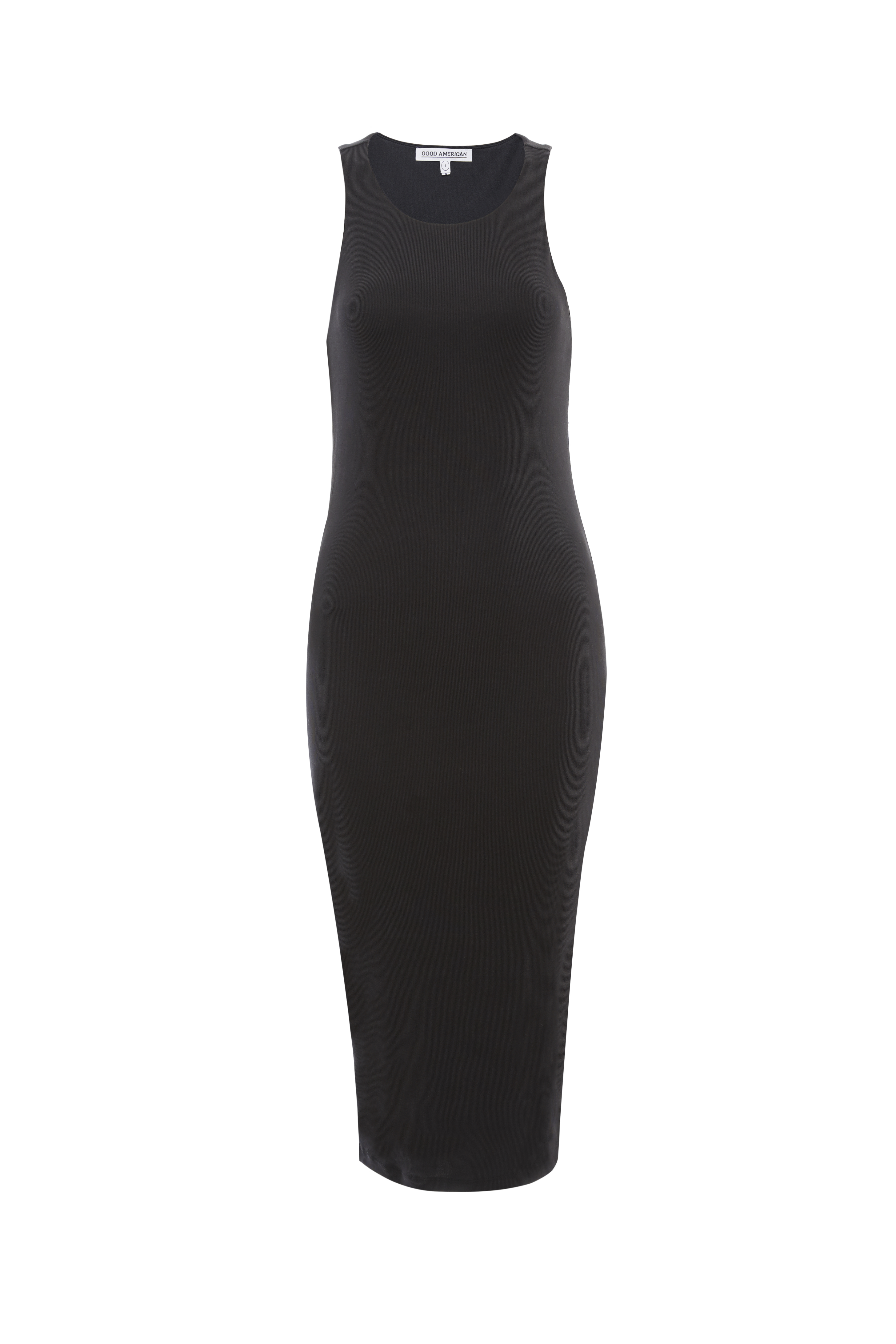 Good American Micro Rib Mini Dress