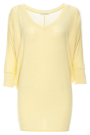 V-Neck Dolman Sleeve Top