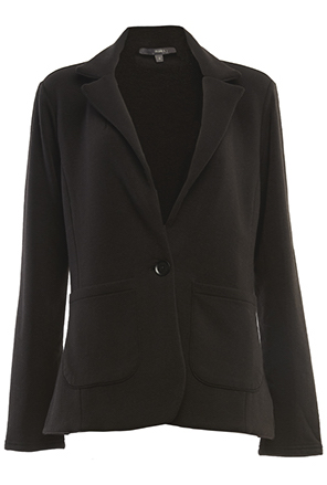 Knit Notched Blazer